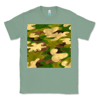 Sage camouflage seamless pattern Classic Tee - BundleAndBundleShop