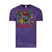 Cloud Purple have yourself a rowdy howdy christmas Vintage Tee - FaDigitalArtStudio