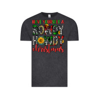 Vintage Black have yourself a rowdy howdy christmas Vintage Tee - FaDigitalArtStudio
