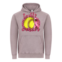 Vintage Zinc Tackle Cancer Softball Vintage Hoodie - texasbilliewilder