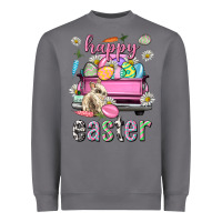 Storm Bunny Happy Easter truck Easter Day Heavyweight Sweatshirt - Neo Western