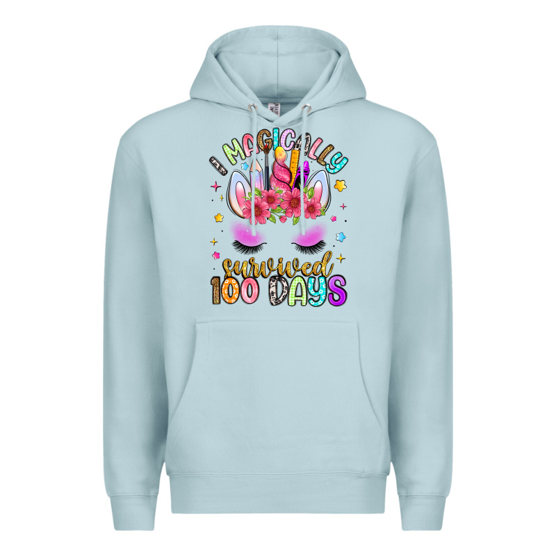 I Magically Survived 100 Days Premium Hoodie by Artiststas | Teevron