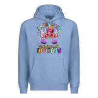 Colony Blue i magically survived 100 days Premium Hoodie - Artiststas