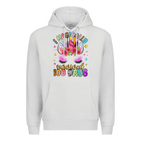 Dove Grey i magically survived 100 days Premium Hoodie - Artiststas