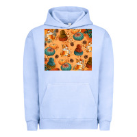 Pigment Grape Ice Fall Pumpkins Autumn Coffee Urban Hoodie - texasbilliewilder