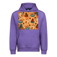 Tulip Fall Pumpkins Autumn Coffee Urban Hoodie - texasbilliewilder