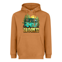 Meerkat camping caravan home Heavyweight Hoodie - NancyCooperArtShop