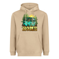 Mushroom camping caravan home Heavyweight Hoodie - NancyCooperArtShop