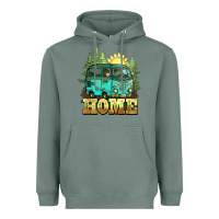 Sage camping caravan home Heavyweight Hoodie - NancyCooperArtShop