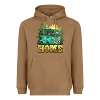 Toasted Coconut camping caravan home Heavyweight Hoodie - NancyCooperArtShop