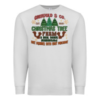 Dove Grey griswold christmas tree farm Premium Sweatshirt - MaliasSmallBusiness