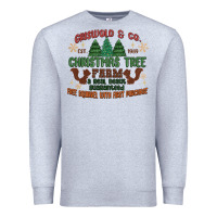 Heather Grey griswold christmas tree farm Premium Sweatshirt - MaliasSmallBusiness