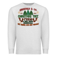 Oatmeal Heather griswold christmas tree farm Premium Sweatshirt - MaliasSmallBusiness