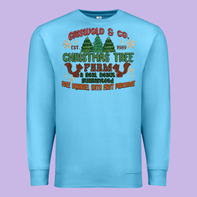 Griswold Christmas Tree Farm Premium Sweatshirt Designed By Maliassmallbusiness