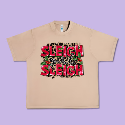 Sleigh Girl Sleigh Urban Heavy Tee Designed By Fadigitalartstudio