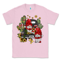 Bubblegum Pink farm truck,noel gnome Classic Tee - JahusDesignShop