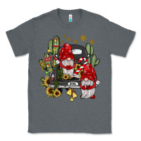 Charcoal Heather farm truck,noel gnome Classic Tee - JahusDesignShop