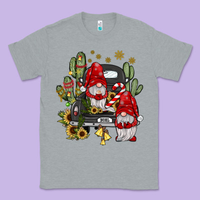 Farm Truck,noel Gnome Classic Tee Designed By Jahusdesignshop