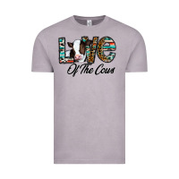 Vintage Zinc love of the cows Vintage Tee - CowhideDigitalArt