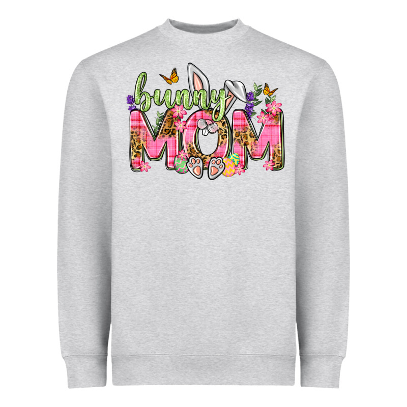 Bunny Mom Easter Day Heavyweight Sweatshirt by Neo Western | Teevron