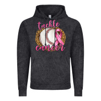 Vintage Black Tackle Cancer Baseball Vintage Hoodie - texasbilliewilder