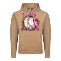 Vintage Coffee Tackle Cancer Baseball Vintage Hoodie - texasbilliewilder