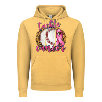 Vintage Mustard Tackle Cancer Baseball Vintage Hoodie - texasbilliewilder