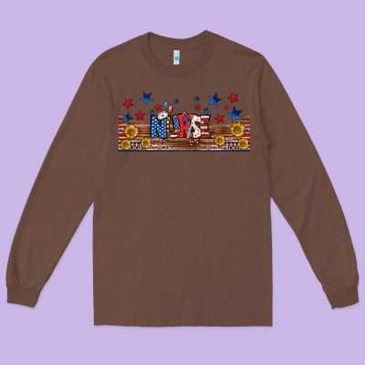 American Nurse Libbey Glass Long Sleeve Tee Designed By Bundleandbundleshop