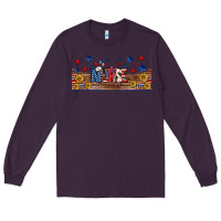 Plum american nurse libbey glass Long Sleeve Tee - BundleAndBundleShop
