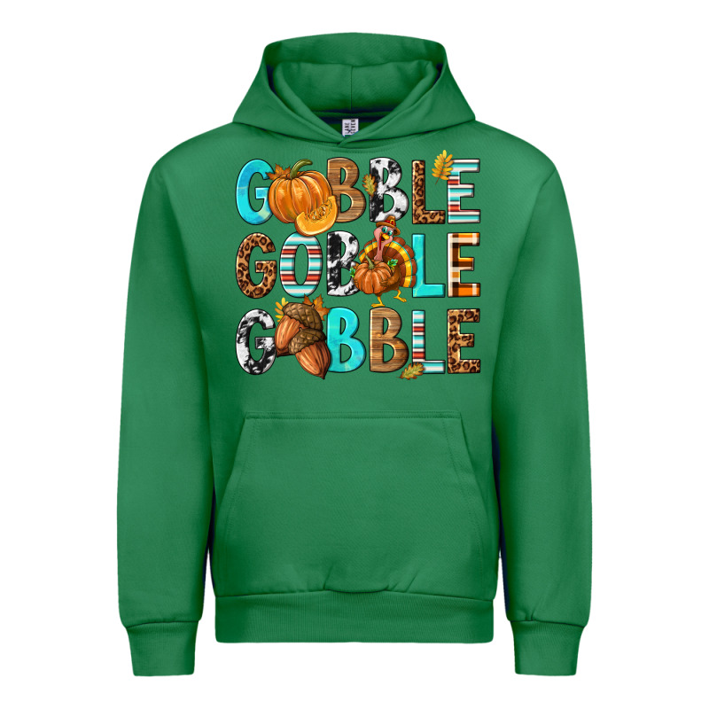Gobble Gobble Gobble With Turkey Urban Hoodie by texasbilliewilder | Teevron