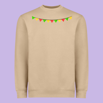 Mexican Flags Heavyweight Sweatshirt Designed By Fadigitalartstudio