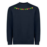 Navy mexican flags Heavyweight Sweatshirt - FaDigitalArtStudio
