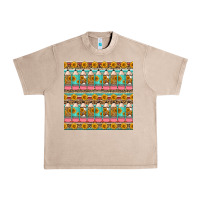 French Oak school teacher seamless pattern Urban Heavy Tee - HRA Design Shop