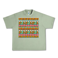 Oil Green school teacher seamless pattern Urban Heavy Tee - HRA Design Shop