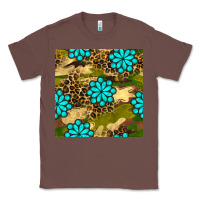Chestnut camouflage leopard gemstone seamless pattern Classic Tee - BundleAndBundleShop
