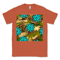 Copper camouflage leopard gemstone seamless pattern Classic Tee - BundleAndBundleShop