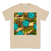 Mushroom camouflage leopard gemstone seamless pattern Classic Tee - BundleAndBundleShop