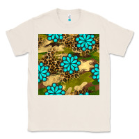 Natural camouflage leopard gemstone seamless pattern Classic Tee - BundleAndBundleShop