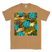 Toasted Coconut camouflage leopard gemstone seamless pattern Classic Tee - BundleAndBundleShop
