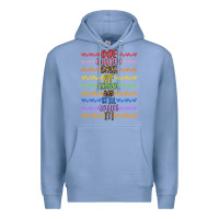 Colony Blue one hundred days of school and still loving it! Premium Hoodie - Artiststas