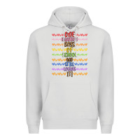Dove Grey one hundred days of school and still loving it! Premium Hoodie - Artiststas