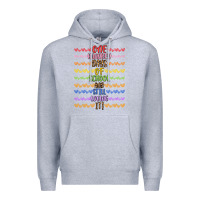 Heather Grey one hundred days of school and still loving it! Premium Hoodie - Artiststas