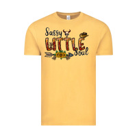 Vintage Mustard sassy little soul Vintage Tee - CowhideDigitalArt