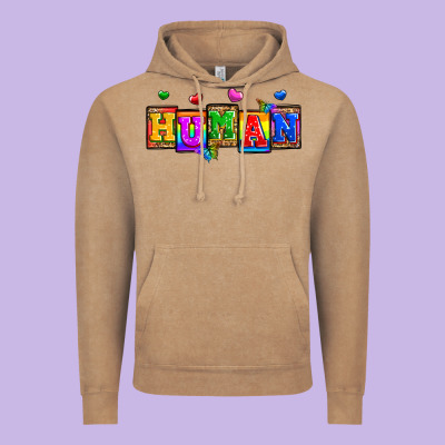 Pride Human Vintage Hoodie Designed By Zillion Design Studio