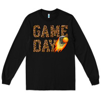 Black game day lacrosse Long Sleeve Tee - JahusDesignShop