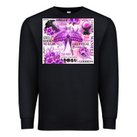 Black witchy celestial witch Premium Sweatshirt - MaliasSmallBusiness