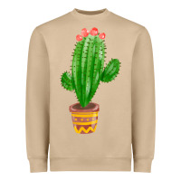 Mushroom mexican cactus Heavyweight Sweatshirt - FaDigitalArtStudio