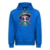 Mexican Day Of Dead Sugar Skull Urban Hoodie | Teevron