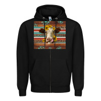 Black western sunflowers gemstone heifer Zipper Hoodie - Jasminsmagicworld