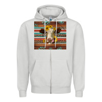 Dove Grey western sunflowers gemstone heifer Zipper Hoodie - Jasminsmagicworld